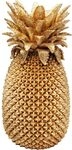Kare Design Deko Vase Pineapple, Gold, 50x25x25 cm (H/B/T)