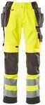 Mascot Handwerkerhose "Wigan", 1 St&uuml;ck, L82cm/C45, gelb/dunkelanthrazit,