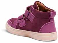 Bisgaard Kinder High Sneaker Jaxon Violett Leder