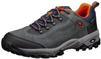 Lico Milan Low Unisex Cross-Laufschuh, anthrazit/orange, 41 EU