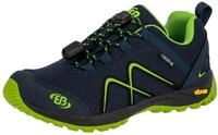 Br&uuml;tting Unisex Kinder Guide Trekking- & Wanderhalbschuhe, Marine/ Lemon, 36 EU