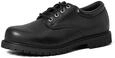 Skechers Herren Cottonwood Elks Oxfords, Black Leather, 46 EU