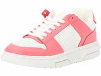 Tommy Jeans Damen Sneaker Tjw Skate Sneaker Mat Mix Leder, Rosa (Pink Alert),...