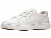 Clarks Herren CourtLite Move Sneaker, White, 40 EU