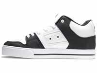 DC Shoes Herren Pure Sneaker, White/Black/White, 46.5 EU