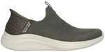 Skechers Ultra Flex 3.0 Cozy Streak, Ultra Flex 3.0 Cosy Streak, Olive Knit/Trim,
