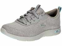Skechers Damen Arch FIT Refine Lavish Wish Sneaker, Gray Engineered Knit/Light...