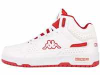 Kappa Unisex Stylecode: 243316 Jonscha Sneaker, White Red, 42 EU