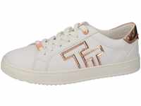 TOM TAILOR Damen 5394708 Sneaker, White Rose Gold, 40 EU