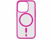 cellularline - Pop Mag - iPhone 15 Pro - Transparente Hülle mit farbigen Kanten