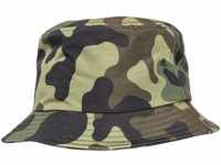 Flexfit Uni 5003CB-Camo Bucket Hat Unisex Camouflage Angler-Hut für Erwachsene,