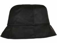 Flexfit Unisex 5003NH-Nylon Sherpa Bucket Hat, Black/Offwhite, one Size