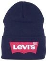 Levi's Herren Oversized Batwing Beanie Strickm&uuml;tze, Schwarz (Noir Regular Black 59),
