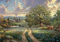 Schmidt Spiele 58461 Thomas Kinkade, Country Living, 1000 Teile Puzzle
