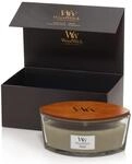 WoodWick Duftkerzen Geschenkset | Fireside Ellipse Duftkerze mit knisterndem Docht 