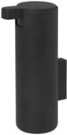 blomus Seifenspender MODO mit Wandhalterung | Schwarz | 165 ml | 5,5L x 9B x 16H cm 