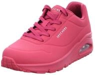Skechers Damen UNO Stand ON AIR, Magenta Durabuck/Mesh, 36 EU
