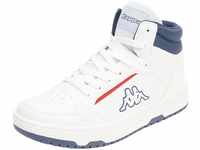 Kappa Stylecode: 243317 Hailes Unisex Sneaker, White Navy, 39 EU