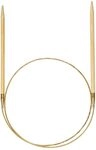 Addi Rundstricknadel Bamboo, Braun, St&auml;rke 6