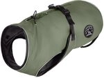Hunter Hundemantel Uppsala, Farbe: Khaki, 2in1 Design mit herauskn&uuml;pfbarem