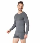 Odlo Funktionsshirt Herren Langarm Performance Light I Kompressionsshirt I