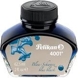 Pelikan Tintenglas Tinte 4001 Blau-Schwarz 62,5 ml, 1 Glas