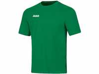 JAKO Unisex Kinder T-Shirt Base, sportgrün, 140, 6165