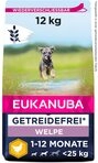 Eukanuba Welpenfutter getreidefrei mit Huhn für kleine und mittelgroße Rassen...