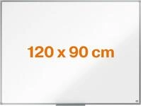 Nobo magnetisches Whiteboard aus Stahl, 90 x 120 cm, Aluminiumrahmen,...