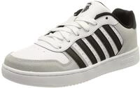 K-Swiss Court Palisades Herren Turnschuh , White Gray Black, 40 EU