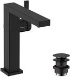 hansgrohe Tecturis E - Waschtischarmatur mit Push-Open Ablauf, energiesparend