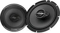 PIONEER TS-A1671F 16,5 cm 3-Weg-Koaxial-Lautsprecher Set mit 2 Lautsprechern (je 320
