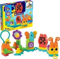 MEGA First Builders HKN44 - MEGA BLOKS Sensorikspielzeug f&uuml;r Kleinkinder,