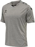 hummel Herren Hmlcore Xk Poly Jersey S/S T Shirt, Grey Melange, L EU