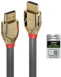 LINDY 37602 - HDMI-Kabel 2.1 Gold Line High Speed 2 Meter mit Ethernet, 10k@120Hz