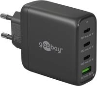 goobay 64819 USB-C PD 4-Fach Multiport Schnellladeger&auml;t (68W) / 1x USB-A 3X...