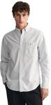 GANT Herren Reg Oxford Stripe Shirt BANKER HEMD MIT STREIFEN, Light Blue, L EU