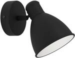 EGLO LED Wandleuchte innen San Peri 1, Wandlampe Industrial mit beweglichem...