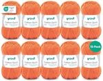 Gr&uuml;ndl Wolle Cotton Quick uni - d&uuml;nne Wolle zum H&auml;keln - Strickgarn - H&auml;kelgarn -