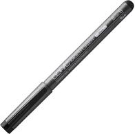 COPIC Multiliner Brush S, Black, Fineliner mit einer feinen Spitze und