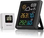 Bresser MeteoCast Pico Farbwetterstation - Thermo-Hygro-Au&szlig;ensensor,