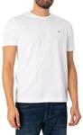 Gant Herren Reg Shield T-Shirt T Shirt, Wei&szlig;, 3XL EU