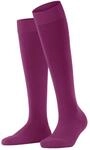 FALKE Damen Kniestr&uuml;mpfe ClimaWool W Kh Wolle Lyocell lang einfarbig 1 Paar, Rot