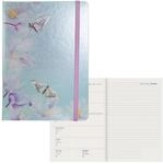 Idena 11065 - Terminkalender 2024, DIN A5, Butterfly, 176 Seiten, 1 Woche auf 1