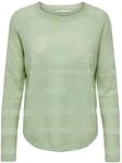 ONLY Damen ONLCAVIAR L/S Pullover KNT NOOS Strickpullover, Smoke Green,S