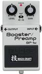 BOSS BP-1W Booster/Preamp, Premium Waza Craft Gitarren-Effektpedal mit analoger