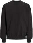 Jack & Jones Herren Jjebasic Crew Neck Noos Ps Sweatshirt, Schwarz, 7XL
