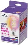 WiZ Tunable White und Color LED Lampe,G95 Globe, E27, 60W, dimmbar, warm-bis