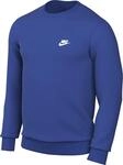 Nike BV2662-480 Nike Sportswear Club Fleece Sweatshirt Herren Game ROYAL/White