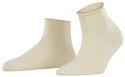 FALKE Damen Socken Cotton Touch W SSO Baumwolle einfarbig 1 Paar, Beige (Cream...